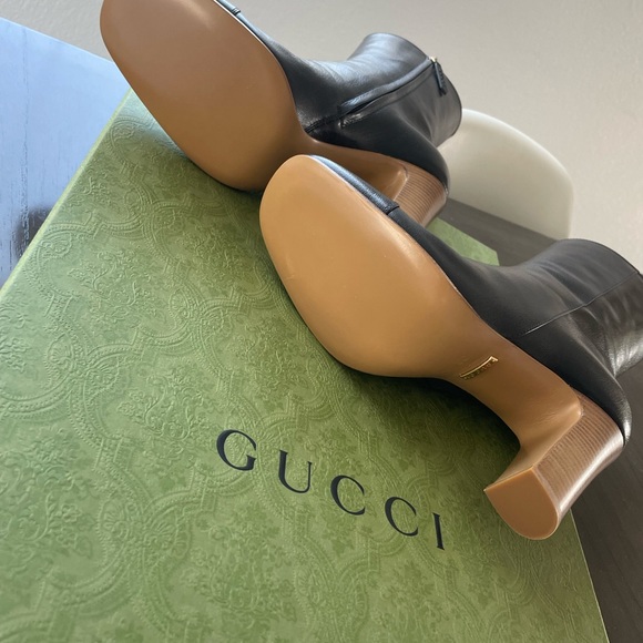 Gucci Quentin boot leather size 39 - Picture 5 of 6